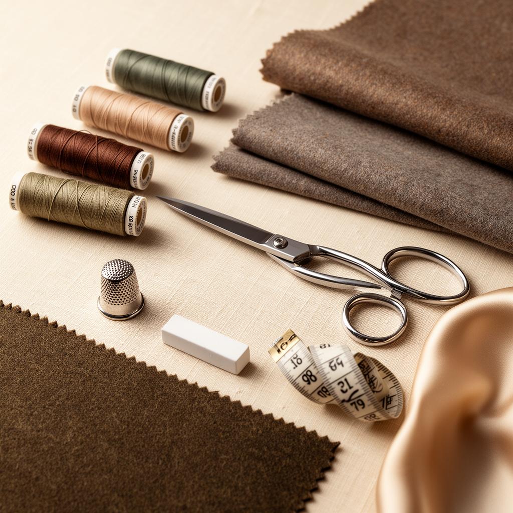 Bespoke tailoring tools and materials